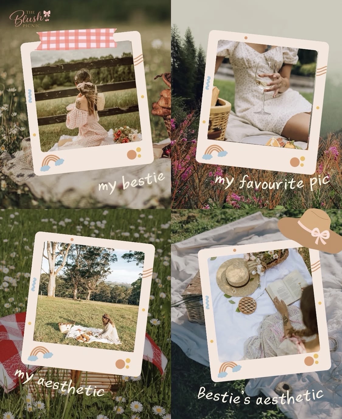 Polaroid collage